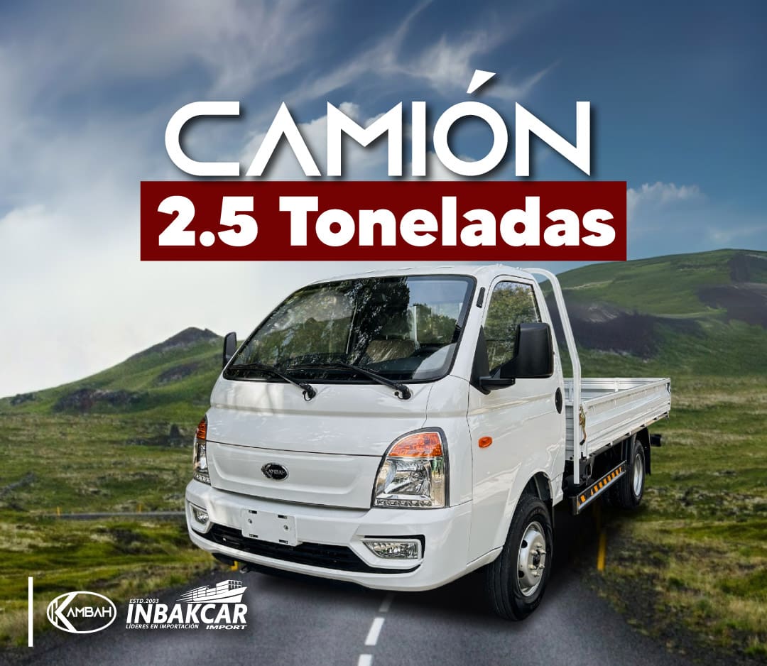 camion de 2.5 toneladas marca kambah