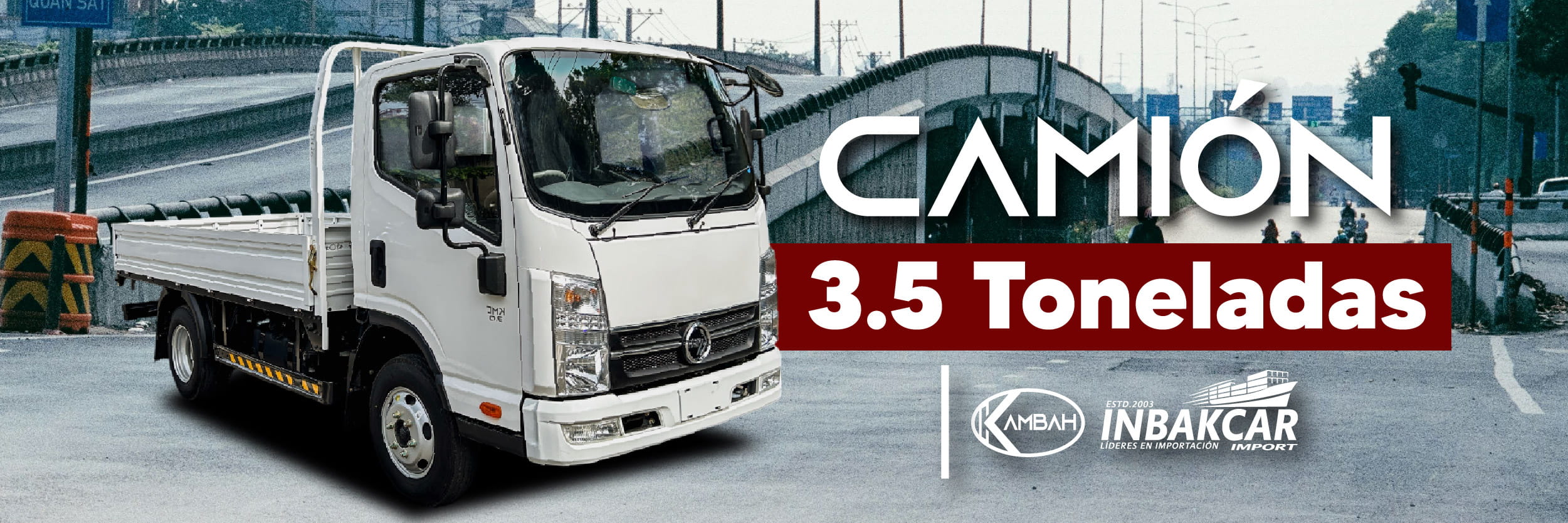 camion nuevo de 3.5 toneladas marca Kambah